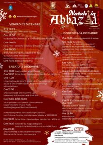 Tre giorni al Palazzo Abbaziale del Loreto: mercatini di Natale, danza, libri e visite guidate Natale in abbazia del loreto mercogliano programma definitivo