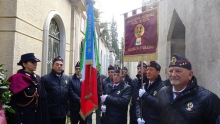 Commemorazione ad Ariano di Angelo Grasso Anps Avellino