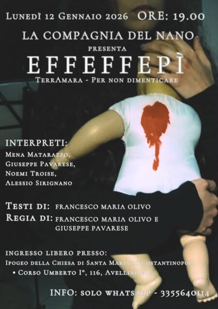 EffeffePì, in scena alla chiesa di Costantinopoli “Terramara”: per non dimenticare gli orrori della guerra