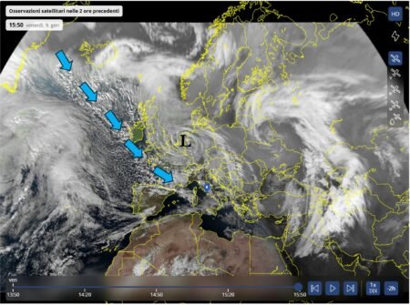 Foto satellitare Osservatorio Montevergine