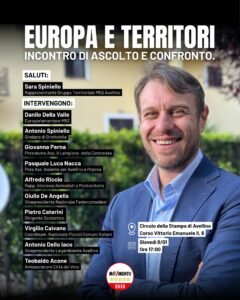 L’eurodeputato Della Valle dei 5 Stelle incontra i cittadini
