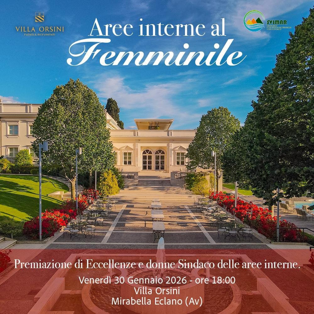 Svimar premia il talento di Angelina Di Sisto, manager di Villa Orsini