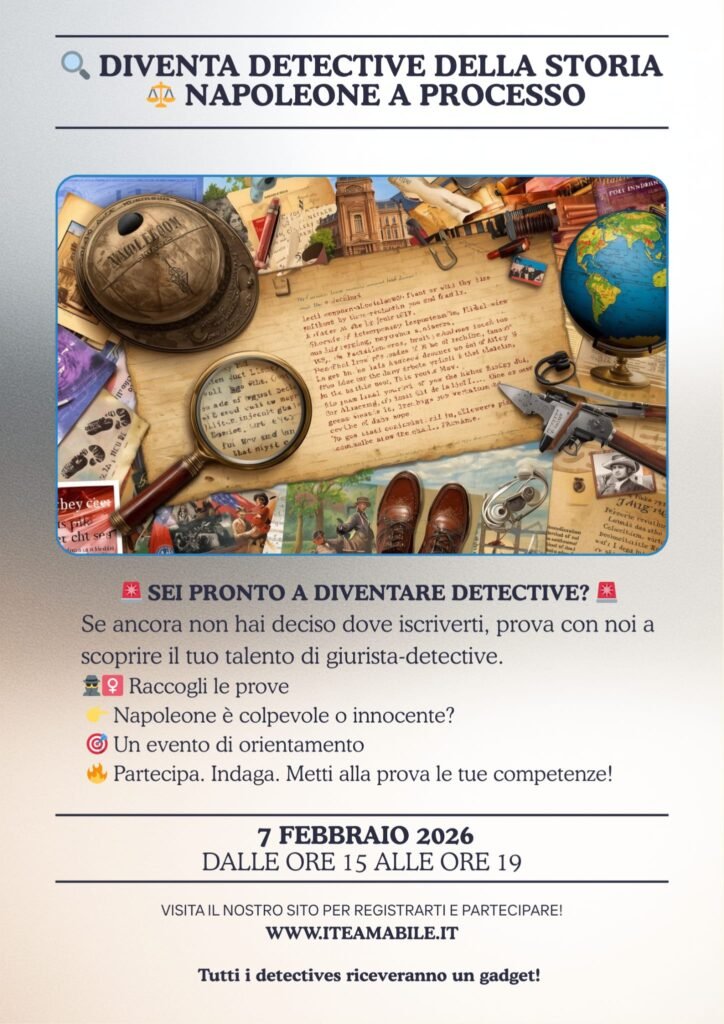 Ite Amabile, locandina detective della storia