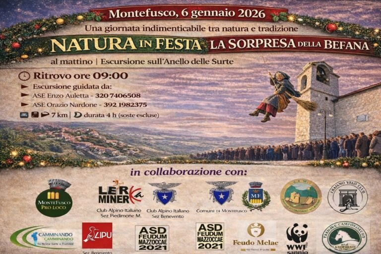 A Montefusco l’Epifania si festeggia tra natura e tradizione