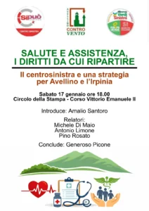 “Salute e assistenza. I diritti da cui ripartire” : domani l’incontro promosso da Avs, Controvento e SiPuò Controvento, Sinistra Italiana, Avs