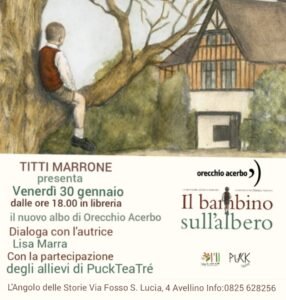 Il bambino sull’albero, Titti Marrone presenta il suo primo albo illustrato dedicato a Julius sopravvissuto ad Auschwitz