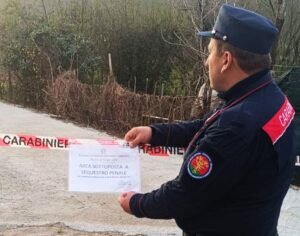 Pista abusiva in zona vincolata a Moschiano: scatta il sequestro