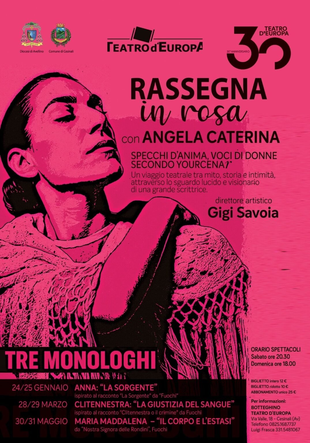 Al Teatro d’Europa “Specchi d’anima”, un itinerario dedicato all’universo femminile