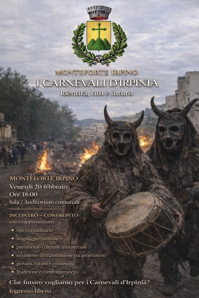 La sfida di Monteforte Irpino: riunire i Carnevali irpini per tutto l’anno CARNEVALI D'IRPINIA