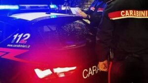 Carabinieri Avellino di notte