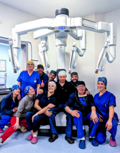 All’Azienda Moscati isterectomia robotica totalmente transvaginale, senza tagli o incisioni. E’ la prima volta in Italia