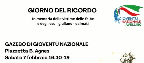 Giorno del ricordo, Gioventù Nazionale