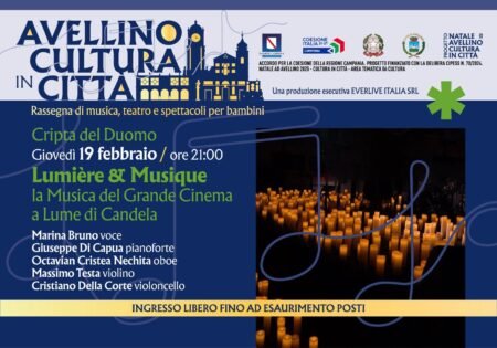 Avellino Cultura in Città: cambio di location per lo spettacolo Lumiere & Musique, ad accoglierlo sarà il Duomo