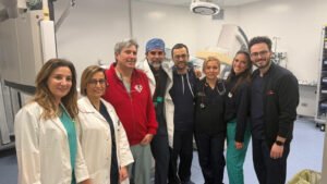 Ospedale Moscati di Avellino, intervento salvavita al cuore di un 57enne Moscati Avellino, intervento salvavita al cuore, equipe operatoria