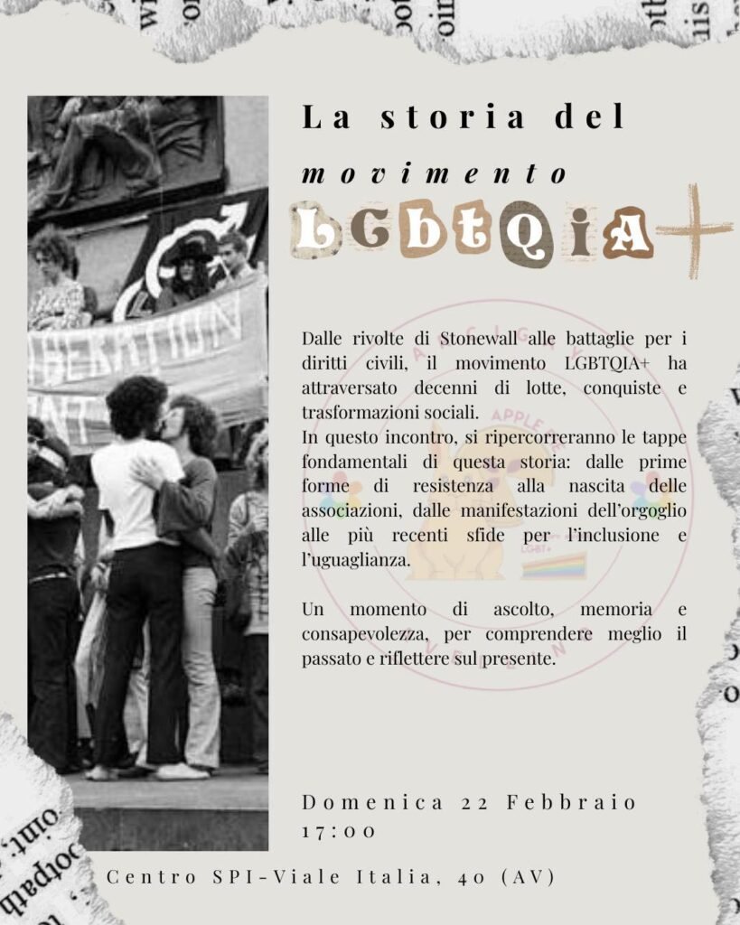 Dalle rivolte di Stonewall alle battaglie per i diritti, rivive in un incontro la storia del movimento LGBTQIA