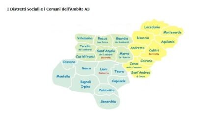 Piano di Zona A3, Alta Irpinia