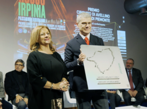 Rosso Irpinia premiazione Clara Curto a Antonello Coletta