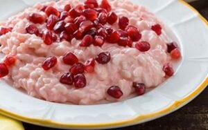 Risotto al melograno