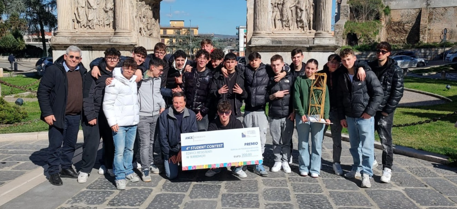 Gli alunni del Cat Ruggero II di Ariano premiati dall’UniSannio