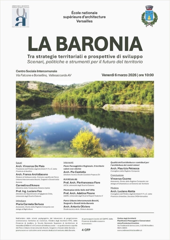 La Baronia, un laboratorio di futuro. Il ciclo di incontri si conclude a Vallesaccarda
