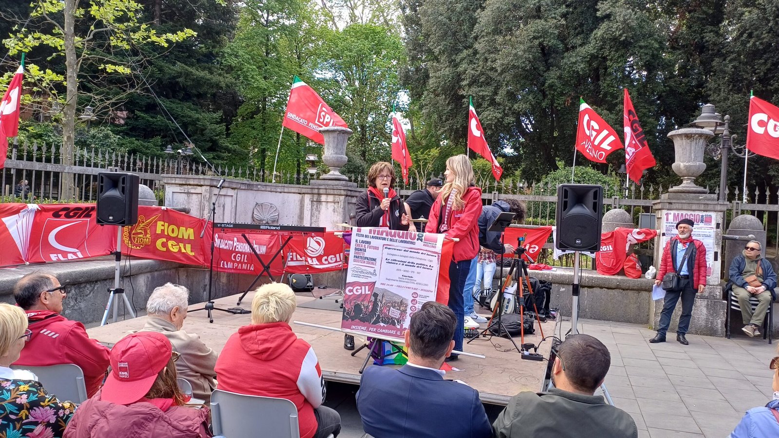Cgil primo maggio Silvia Curcio