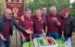 I 15 anni di Anps Avellino la torta