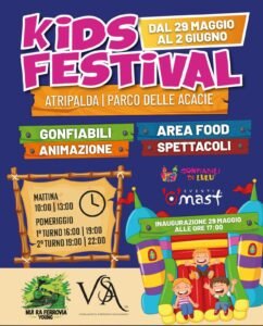 Atripalda Kids Festival locandina