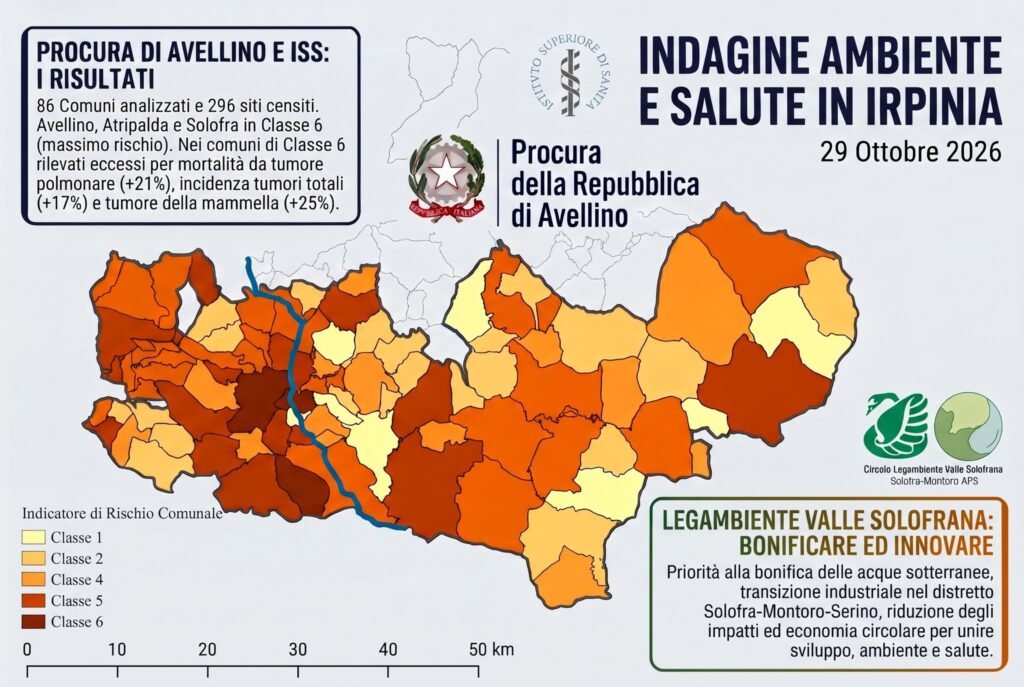 Legambiente inquinamento Solofra